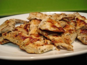 Pechuga de pollo a la plancha