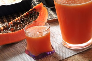Agua de papaya